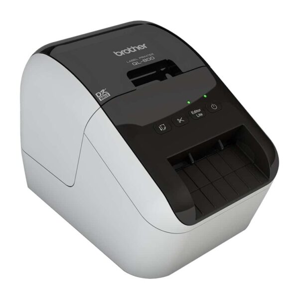 Stampante Termica Brother QL800ZX1 USB Grigio Bianco - copertina